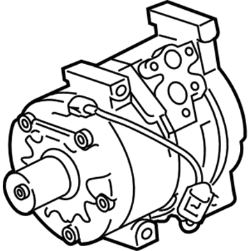 Toyota FJ Cruiser A/C Compressor - 88320-6A540
