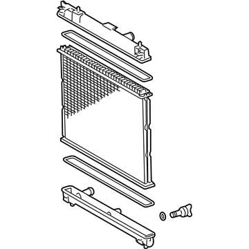 Scion Radiator - 16410-AZ036