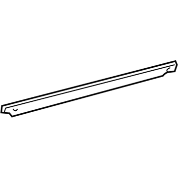 Toyota 75710-60070 Belt Molding, Passenger Side