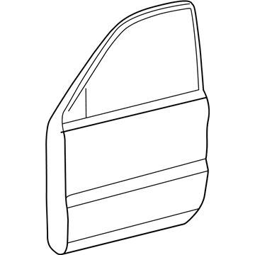 Toyota 67001-60631 Door Shell, Passenger Side