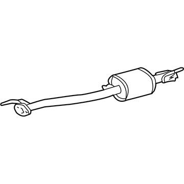 Toyota Tundra Exhaust Pipe - 17403-07021