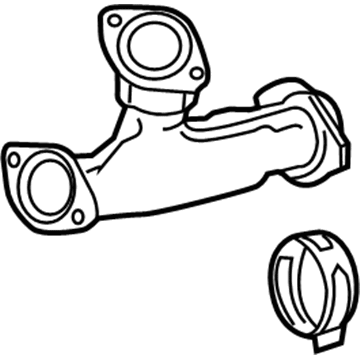 Toyota 17403-0P150 Exhaust Pipe