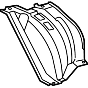 Toyota 74414-0R010 Reinforcement Bracket, Lower