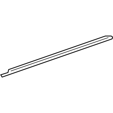 Toyota 75730-0R011 Belt Molding, Passenger Side