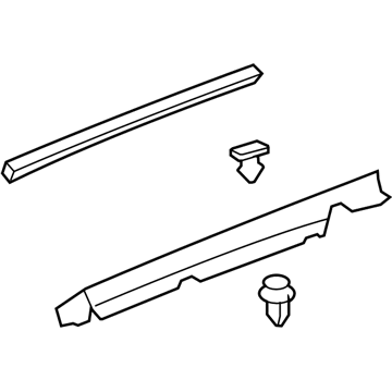 Toyota 53805-60090 Cover Seal, Passenger Side