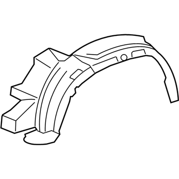 Toyota Land Cruiser Wheelhouse - 53876-60130