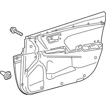 Toyota 67610-06B61-A1 Door Trim Panel