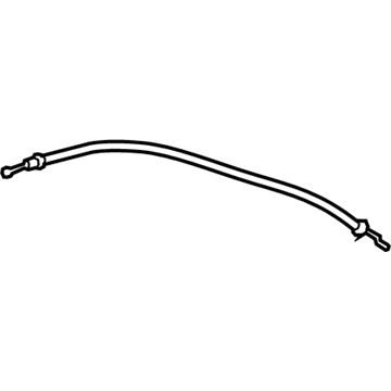 Toyota Corolla Door Latch Cable - 69750-12221