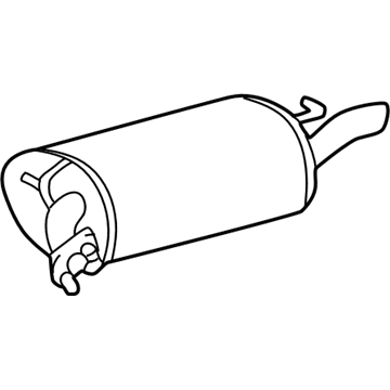 Toyota Solara Muffler - 17440-0A011