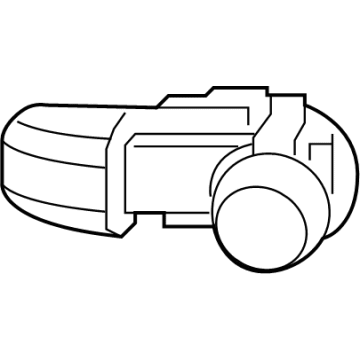 Toyota bZ4X Parking Assist Distance Sensor - 89341-K0060-C0