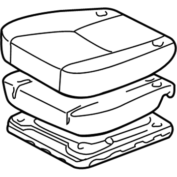 Toyota Sienna Seat Cushion - 71410-AE010-E1