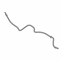 Toyota Matrix Hood Cable - 53630-02190 Release Cable, Front