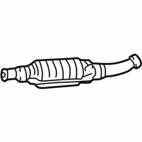 Toyota Catalytic Converter - 17460-0D070 Catalytic Converter