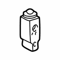 Toyota A/C Expansion Valve - 88515-0C070 Expansion Valve, Front