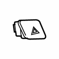 Toyota Yaris Hazard Warning Switch - 84332-52030 Hazard Switch