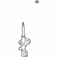 Toyota Solara Shock Absorber - 48540-09840 Strut, Rear Driver Side