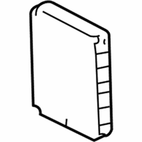 Toyota Highlander Engine Control Module - 89661-48B20 ECM