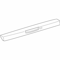 Toyota FJ Cruiser Spoiler - 76871-35091 Spoiler Assembly, Rear