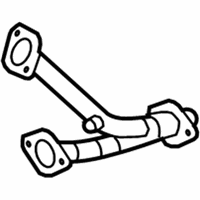 Toyota Venza Exhaust Pipe - 17403-0P060 Front Pipe