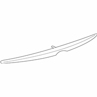 Toyota Solara Spoiler - 76871-AA901 Spoiler, Rear
