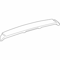 Toyota RAV4 Spoiler - 76085-42901-G0 Rear Spoiler, Dark Green