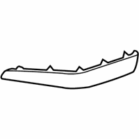 Toyota Solara Spoiler - 76851-06902 Spoiler End, Passenger Side