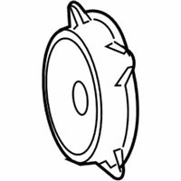 Toyota Land Cruiser Car Speakers - 86160-60670 Front Driver Speaker