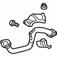Toyota Corolla Exhaust Pipe - 17410-0D440 Front Pipe