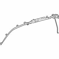 Toyota Tacoma Air Bag - 62170-04010 Inflator Curtain, Passenger Side