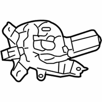 Toyota FJ Cruiser Wiper Motor - 85130-35091 Motor Assembly, Rear
