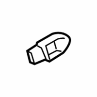 Scion xA Air Bag Sensor - 89831-0W010 Side Impact Sensor, Rear Center