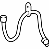 Toyota Venza Brake Line - 90947-A2038 Flex Hose, Rear Driver Side