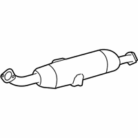 Scion xB Exhaust Pipe - 17420-28830 Catalytic Converter, Center