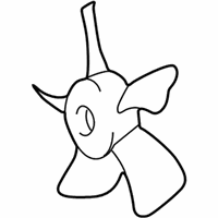 Toyota Cooling Fan Assembly - 16361-0A121 Fan, Driver Side