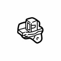 Toyota Camry Air Bag Sensor - 89173-39195 Impact Sensor, Front Passenger Side