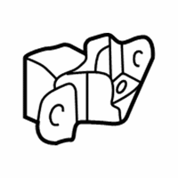 Toyota 4Runner Air Bag Sensor - 89174-39075 Front Sensor, Driver Side