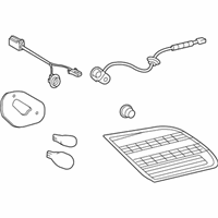 Toyota Avalon Back Up Light - 81590-07020 Tail Lamp Assembly, Driver Side