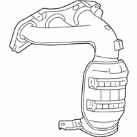 Toyota Highlander Exhaust Manifold - 17140-0P080 Exhaust Manifold, Passenger Side