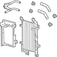 Toyota Land Cruiser Oil Cooler - 32920-60191 Cooler Assembly, Oil W/Hose