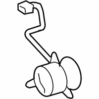 Toyota Venza Fan Motor - 16363-0A120 Fan Motor, Driver Side