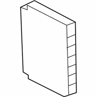 Toyota Highlander Engine Control Module - 89661-0E322 ECM