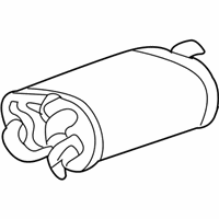 Toyota Solara Exhaust Pipe - 17430-0H240 Muffler