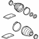 Toyota 04427-0R104 Boot Kit, Passenger Side