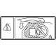 Toyota 74528-47020 Label, Power Back Door Caution
