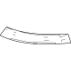 Toyota 81952-62010-A1 Filler Strip, White Pearl, Passenger Side