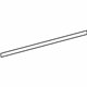 Toyota 75793-35030-B0 Lower Cladding Protector, Gray, Upper