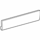 Toyota 75731-35110-A0 Lower Cladding, White Pearl, Front Passenger Side