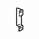 Toyota 57152-0E030 Inner Rail Reinforcement, Driver Side