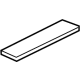 Toyota 75631-48010-B1 Upper Cover, Silver, Passenger Side