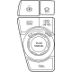 Toyota 84010-42210 Control Panel